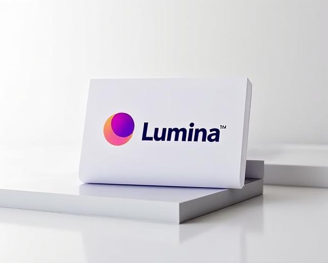 Lumina logo design presentation